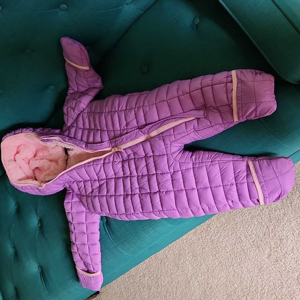 18-month purple snowsuit